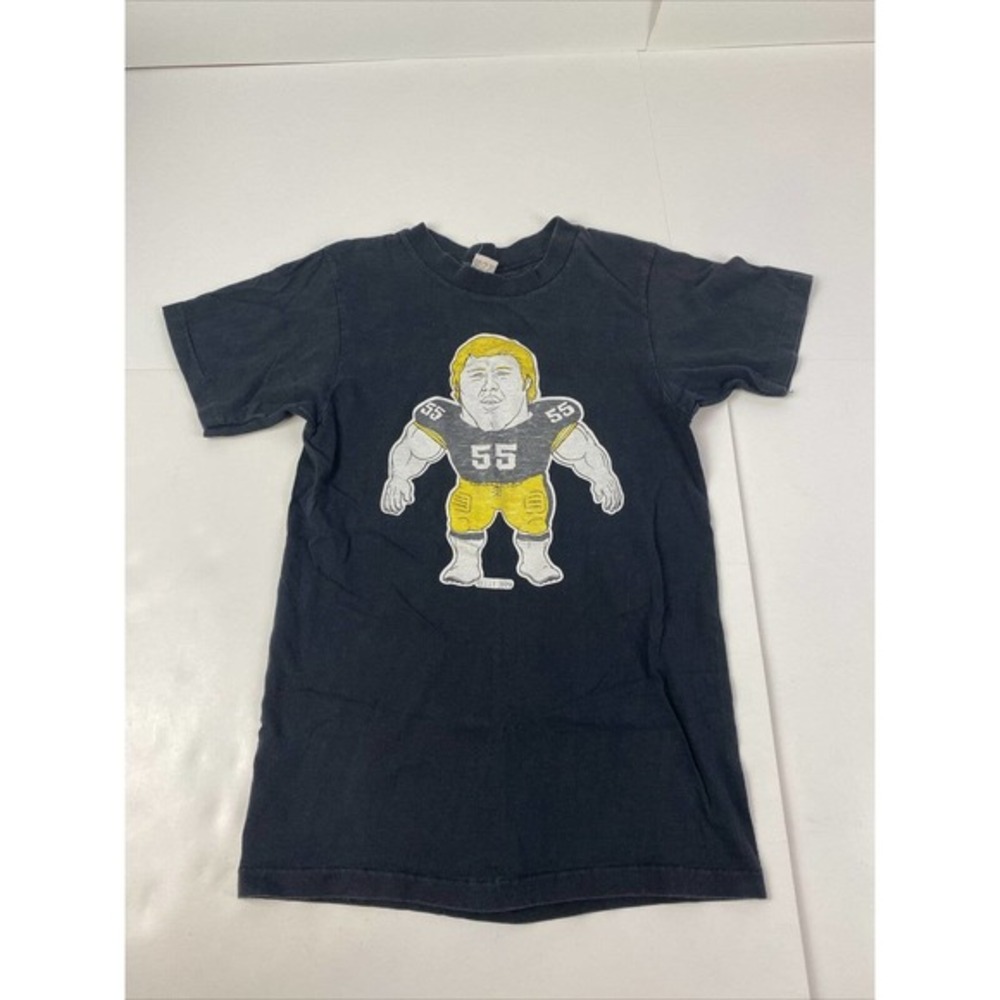 Vtg Pittsburgh Super Steelers 1979 John Kolb NFL Caricature T-Shirt Size‎ XS